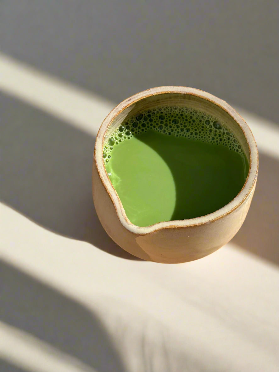 Home Collaborative x Wave 3 Cream Chawan Matcha Bowl