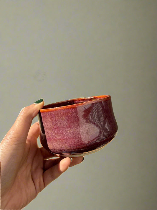 Home Collaborative x Wave 3 Maroon Chawan Matcha Bowl